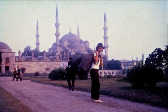 TÜRKEI, Blaue Moschee, Istanbul 1969, Weltkulturerbe der UNESCO